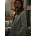 Michelle Keegan Fool Me Once White Coat Michelle Keegan Fool Me Once White Coat
